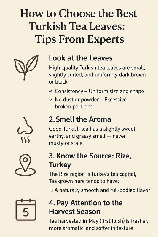 How to Choose the Best Turkish Tea Leaves: Tips From Experts